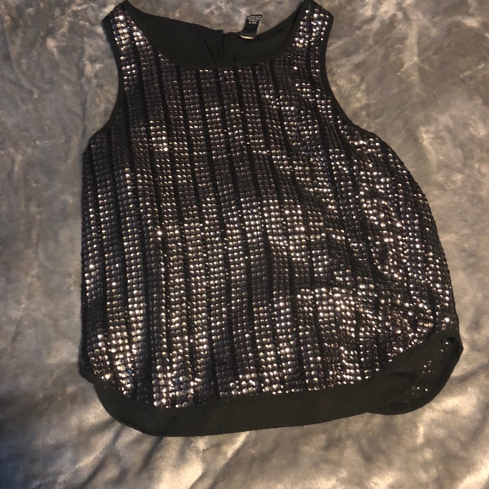 F21 Sequin Tank